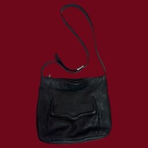 Stone Mountain Black leather Cross body bag